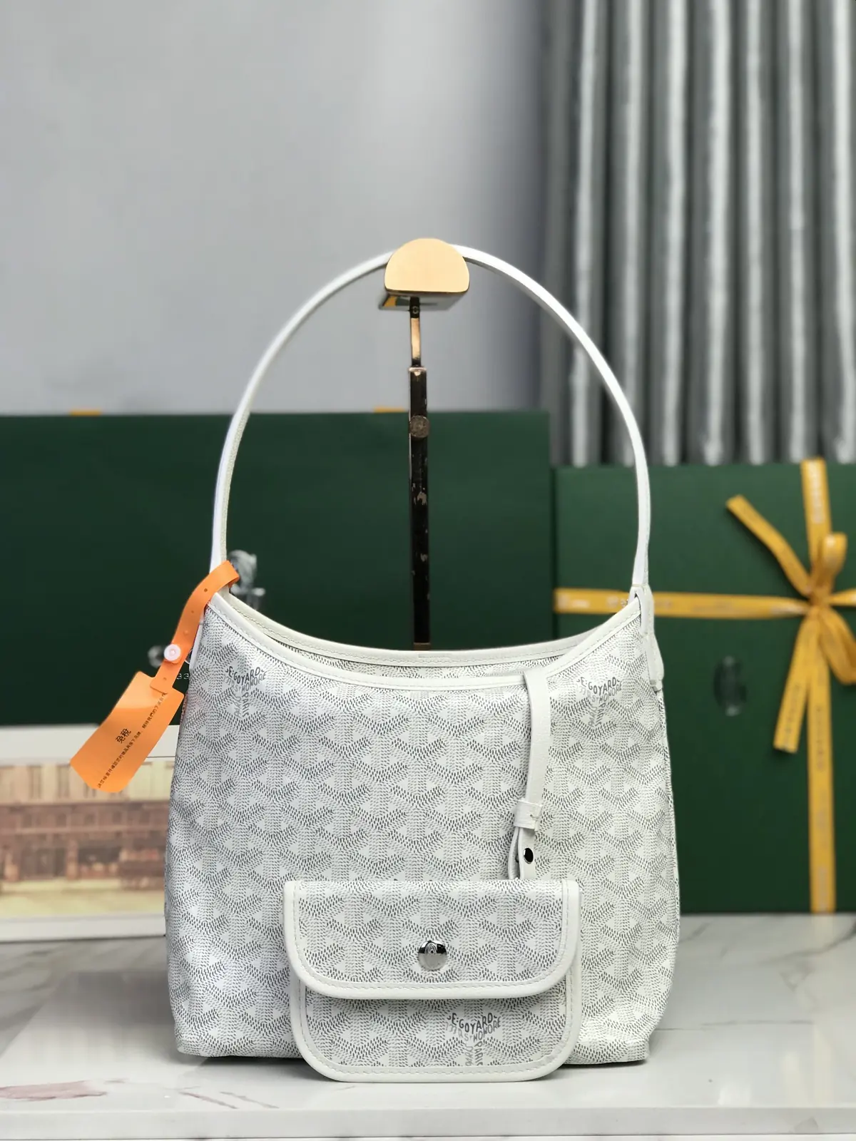 Goyard Style Hobo Bag Lookbook Reference image 1