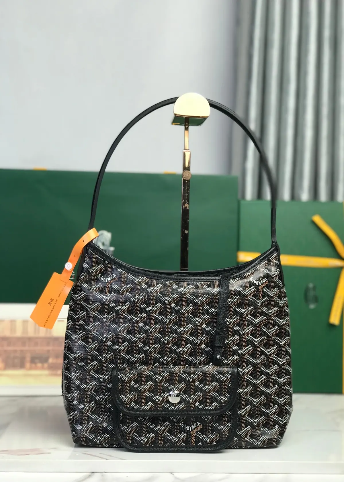 Goyard Style Hobo Bag Lookbook Reference image 1