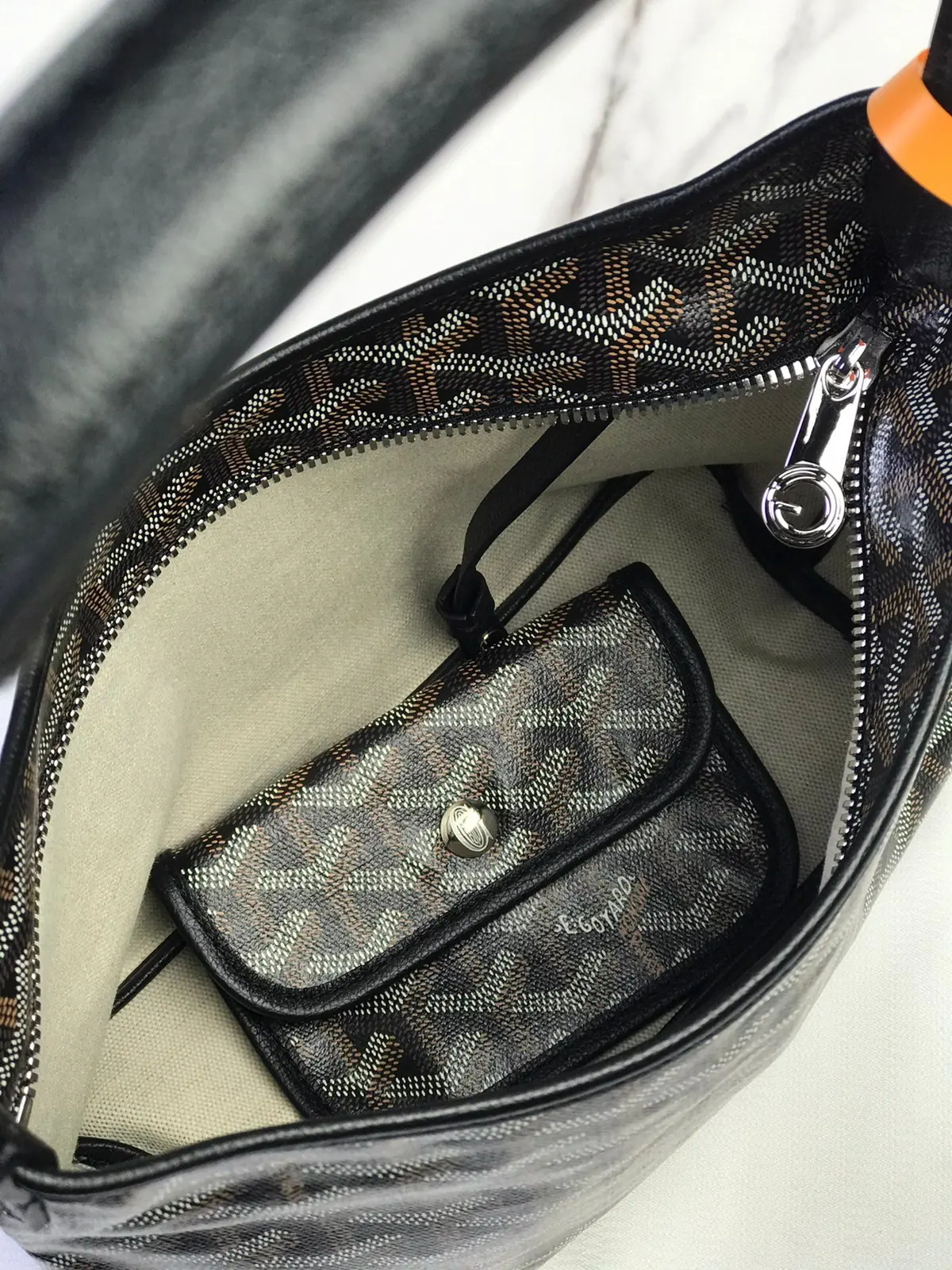 Goyard Style Hobo Bag Lookbook Reference image 5