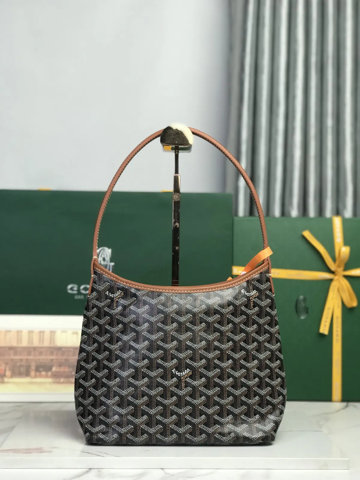 Goyard Style Hobo Bag Lookbook Reference image 2