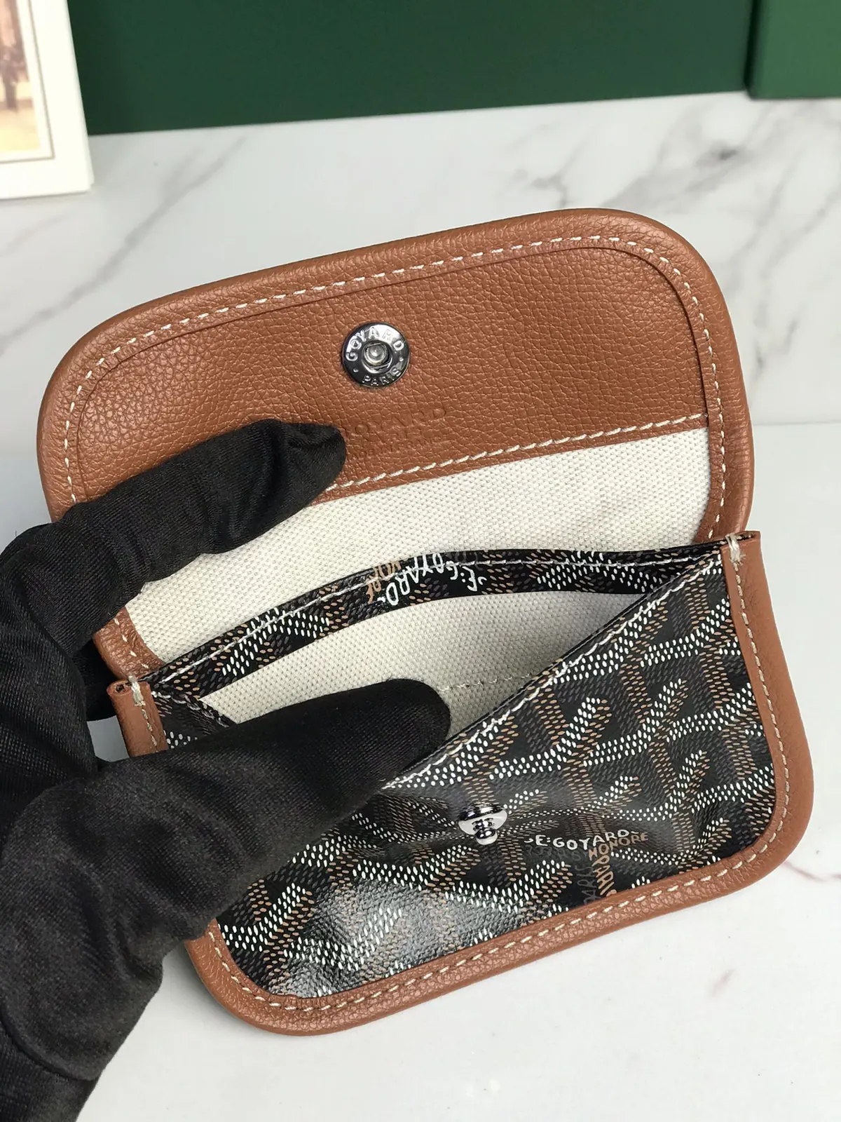 Goyard Style Hobo Bag Lookbook Reference image 5