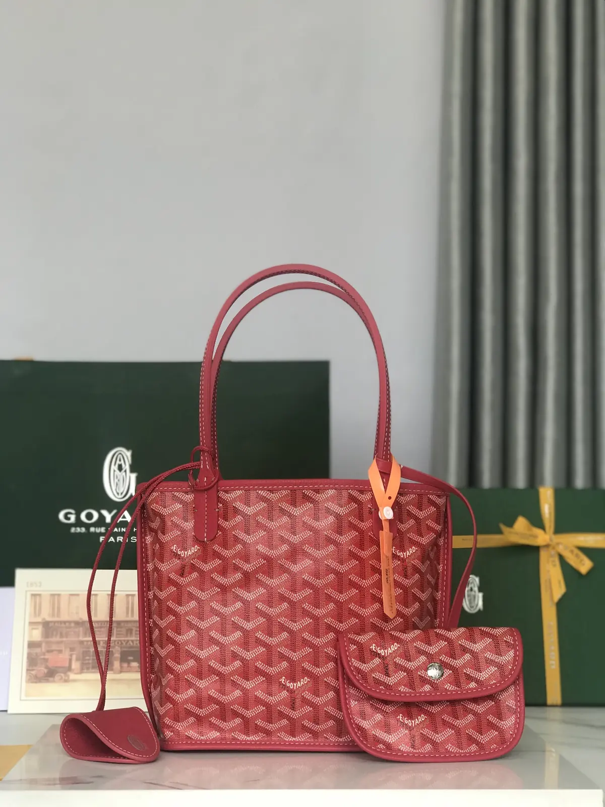 Goyard Style Leather Bags Lookbook Reference image 1