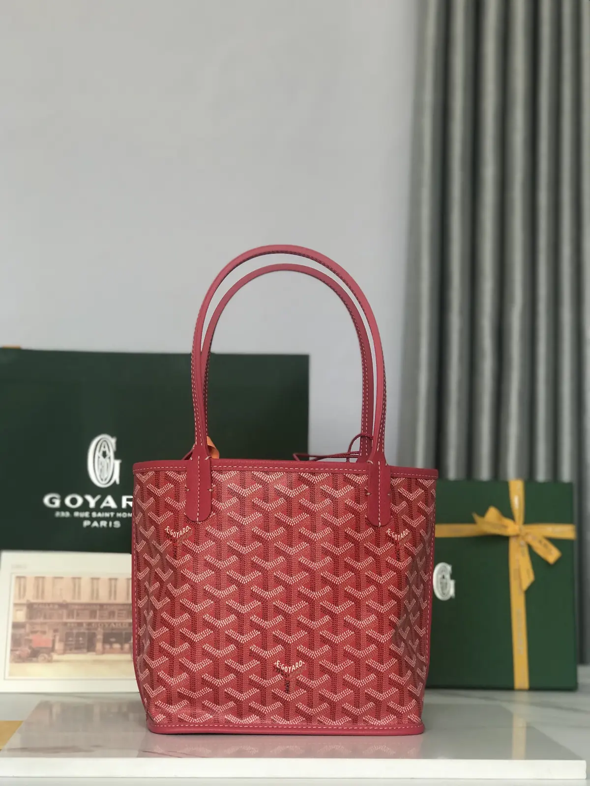 Goyard Style Leather Bags Lookbook Reference image 2