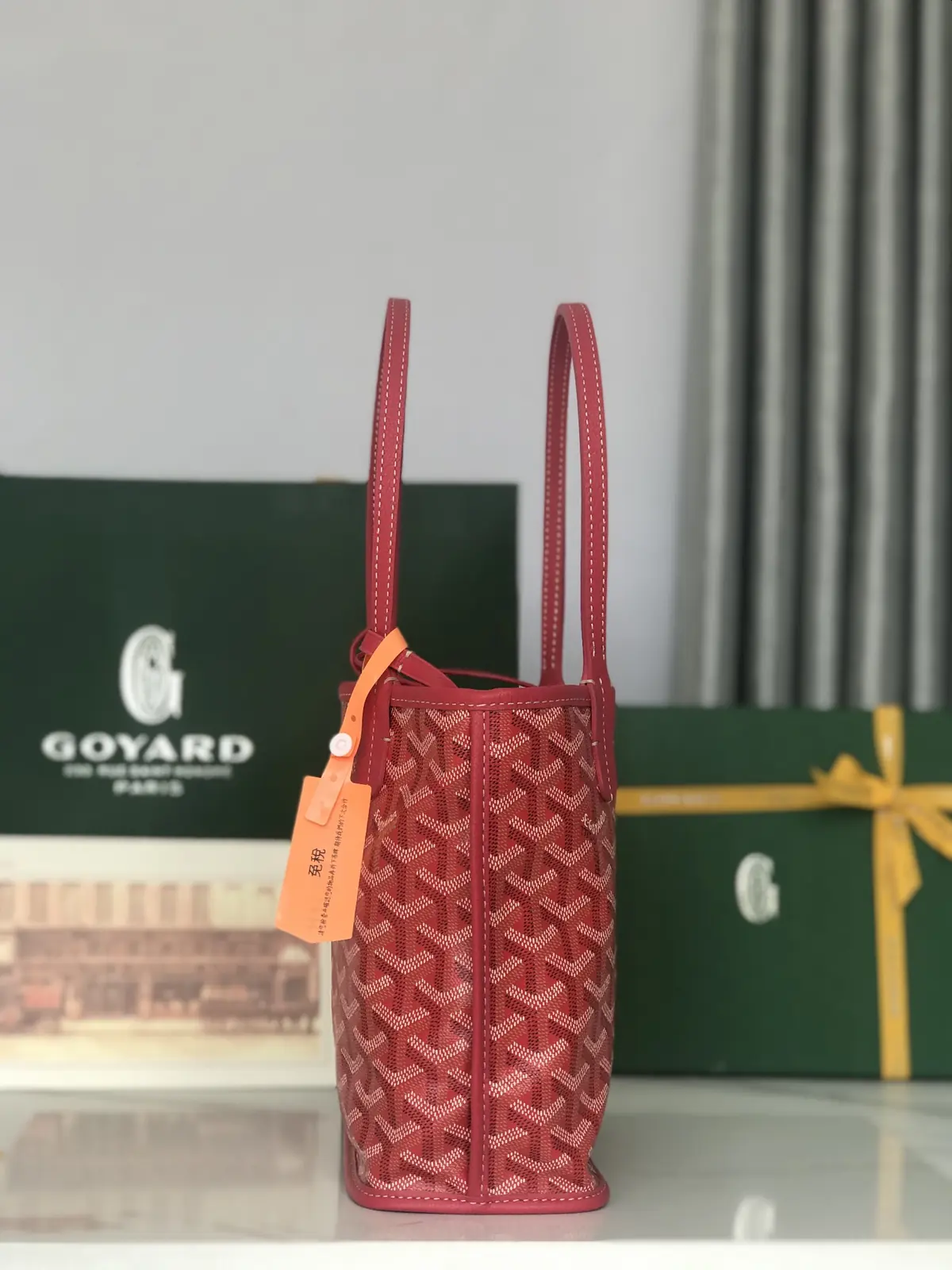 Goyard Style Leather Bags Lookbook Reference image 3