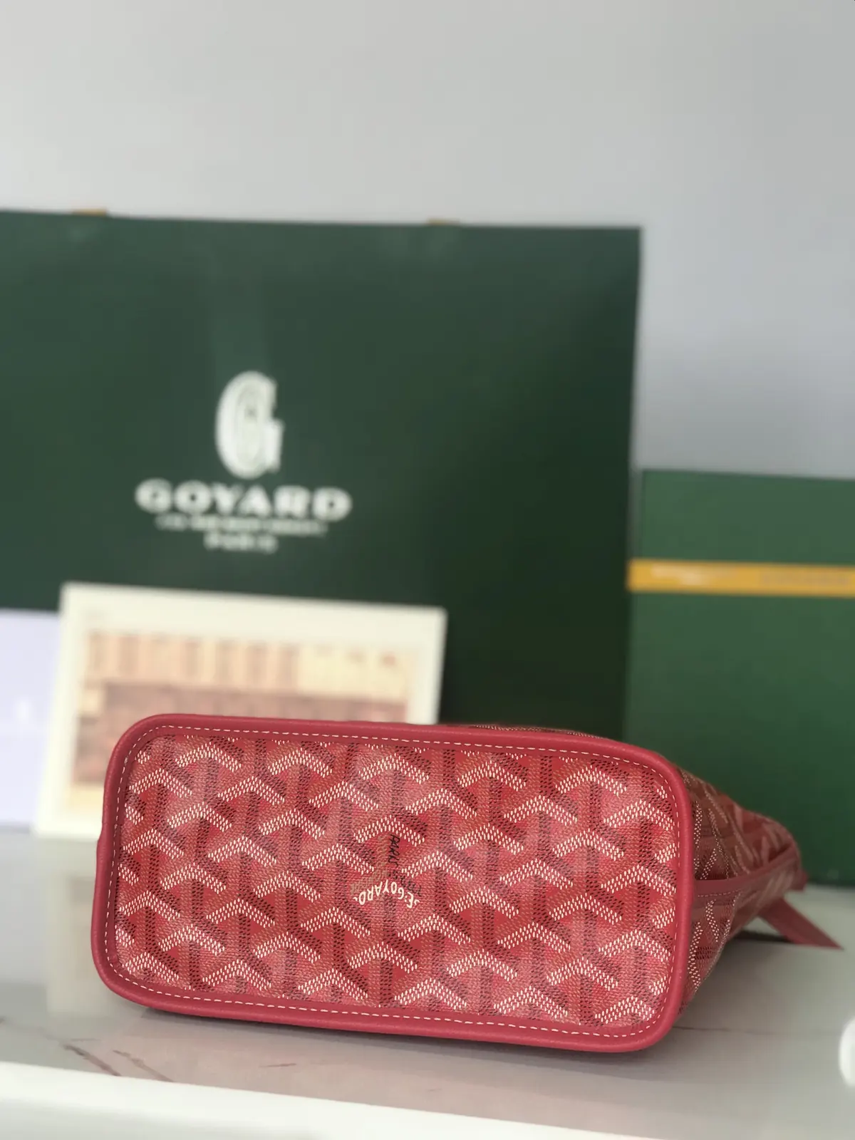 Goyard Style Leather Bags Lookbook Reference image 4