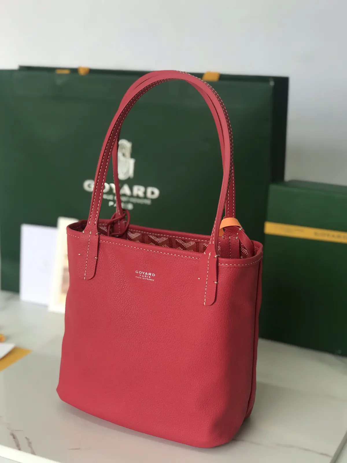 Goyard Style Leather Bags Lookbook Reference image 5