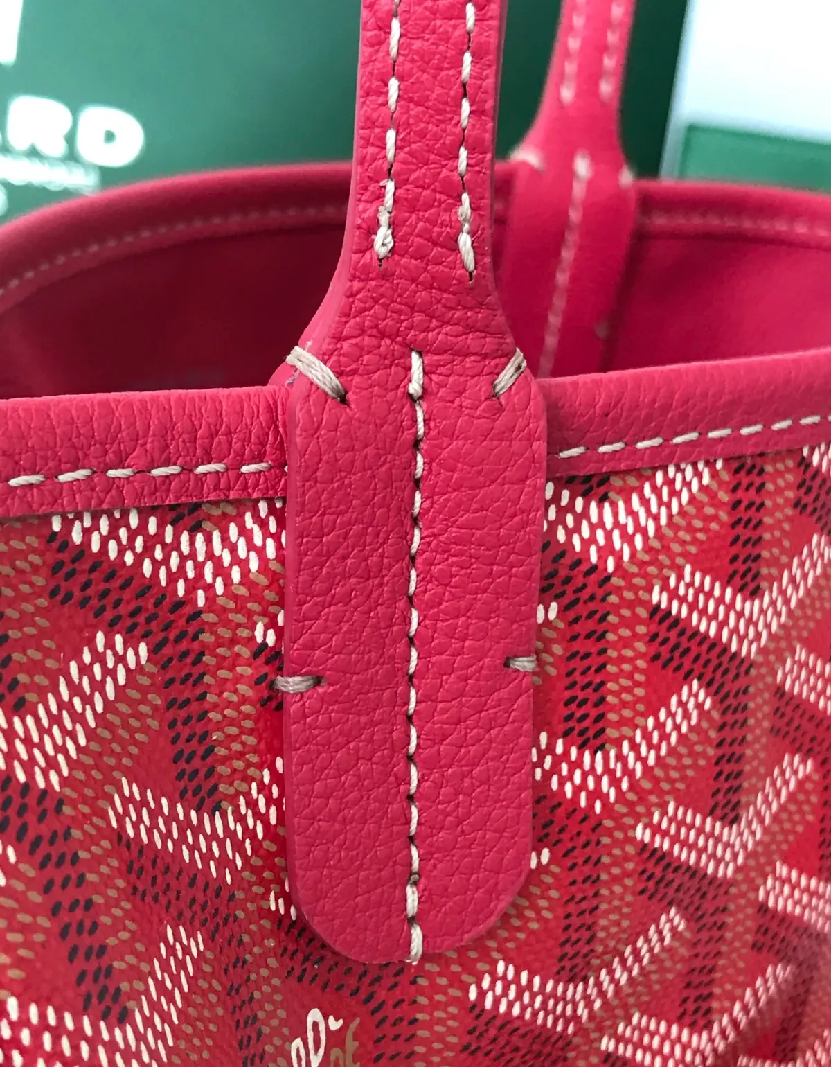 Goyard Style Leather Bags Lookbook Reference image 6