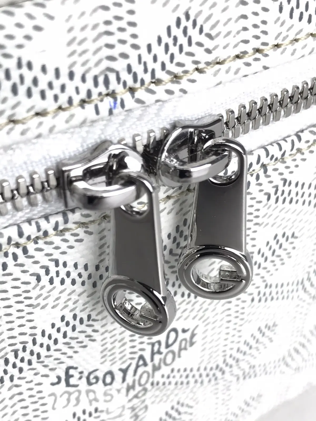 Goyard Style Leather Crossbody Bag Lookbook Reference image 5