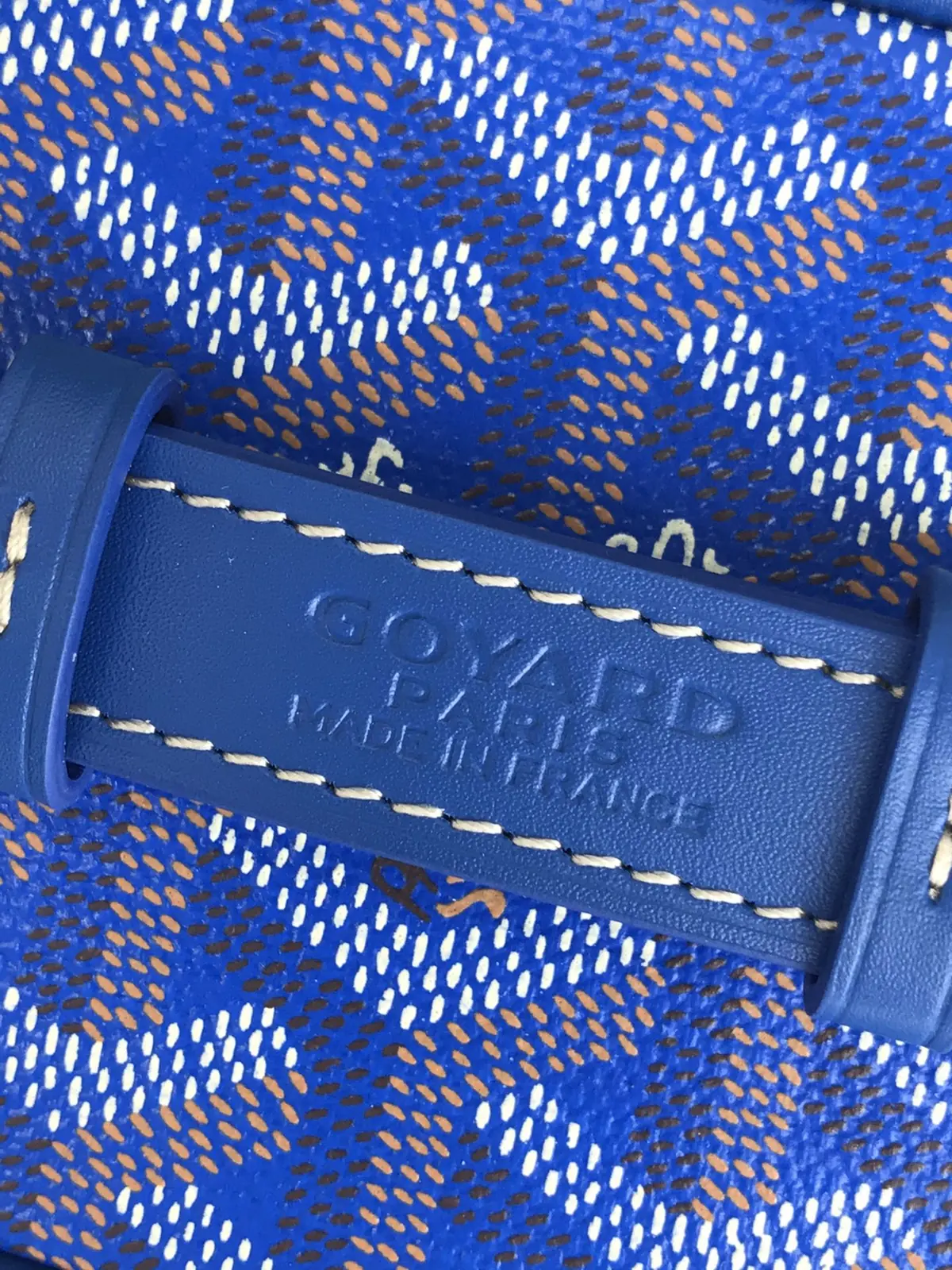 Goyard Style Leather Crossbody Bag Lookbook Reference image 5