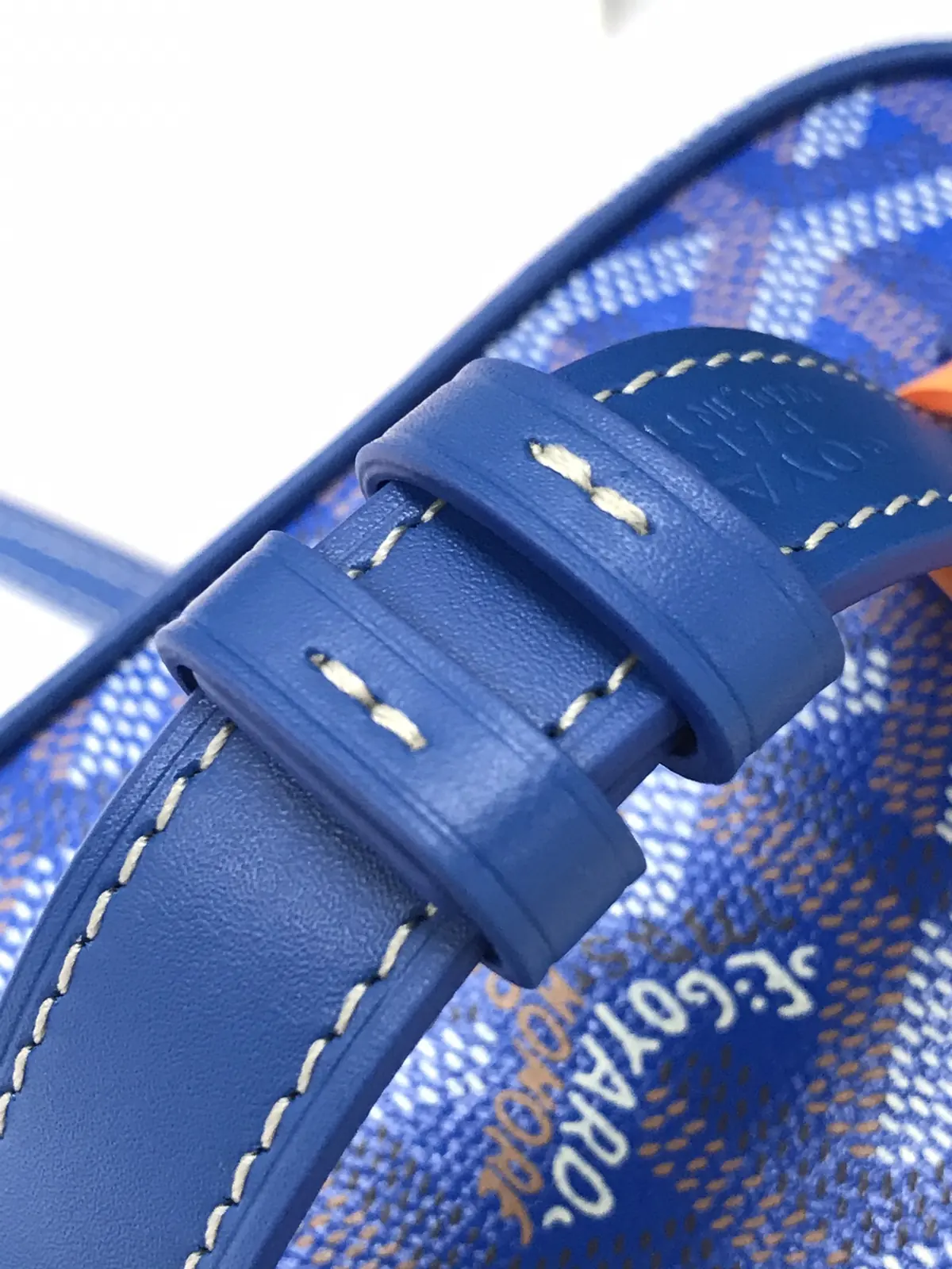 Goyard Style Leather Crossbody Bag Lookbook Reference image 6