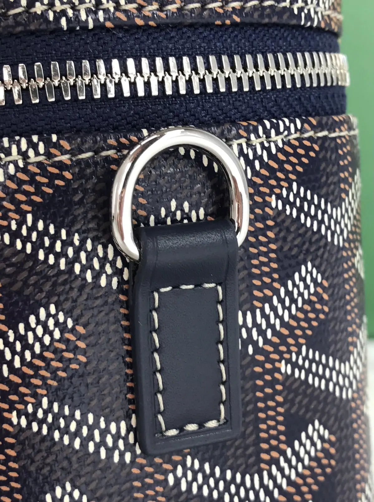Goyard Style Leather Crossbody Bag Lookbook Reference image 5