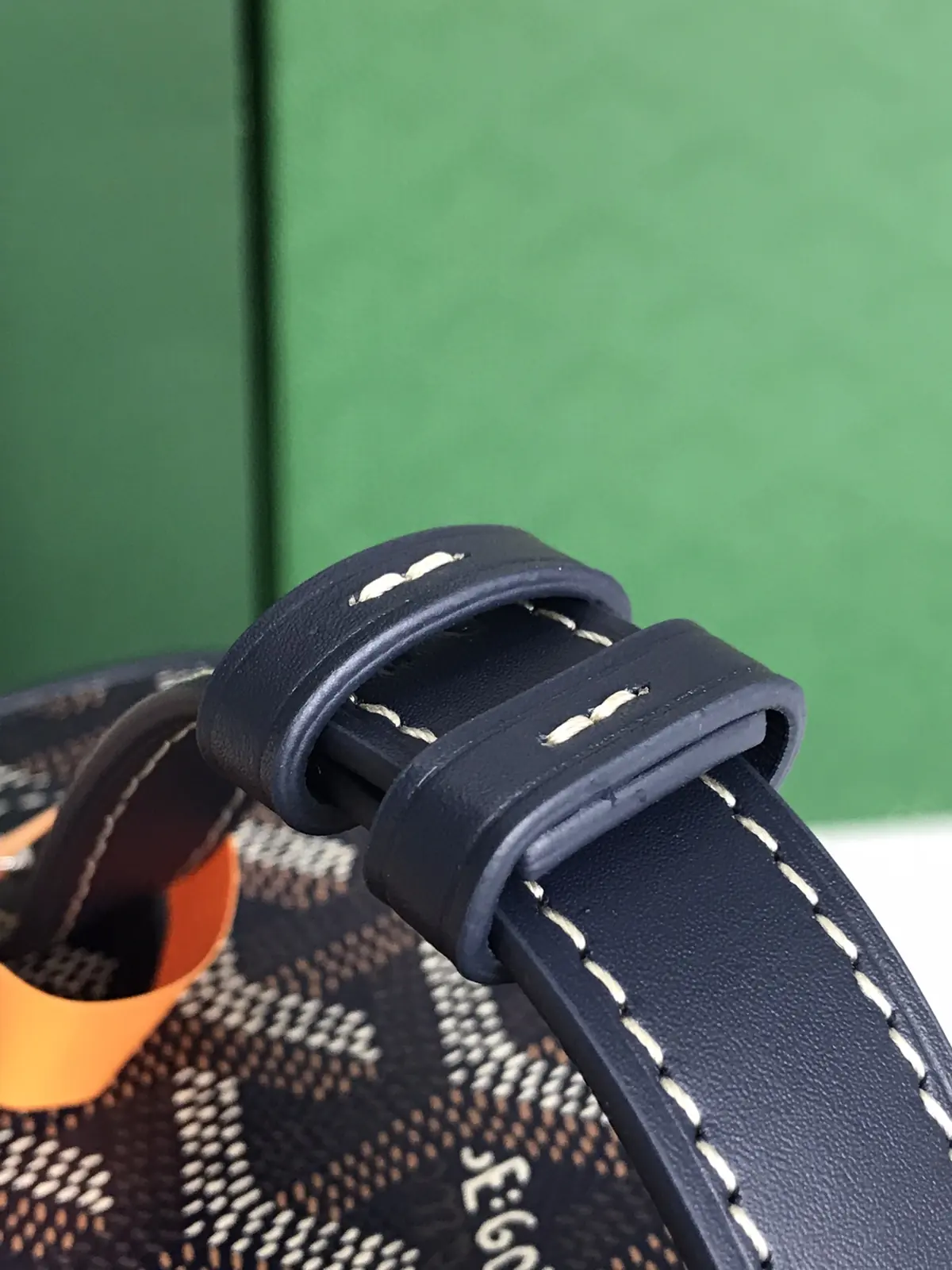 Goyard Style Leather Crossbody Bag Lookbook Reference image 6