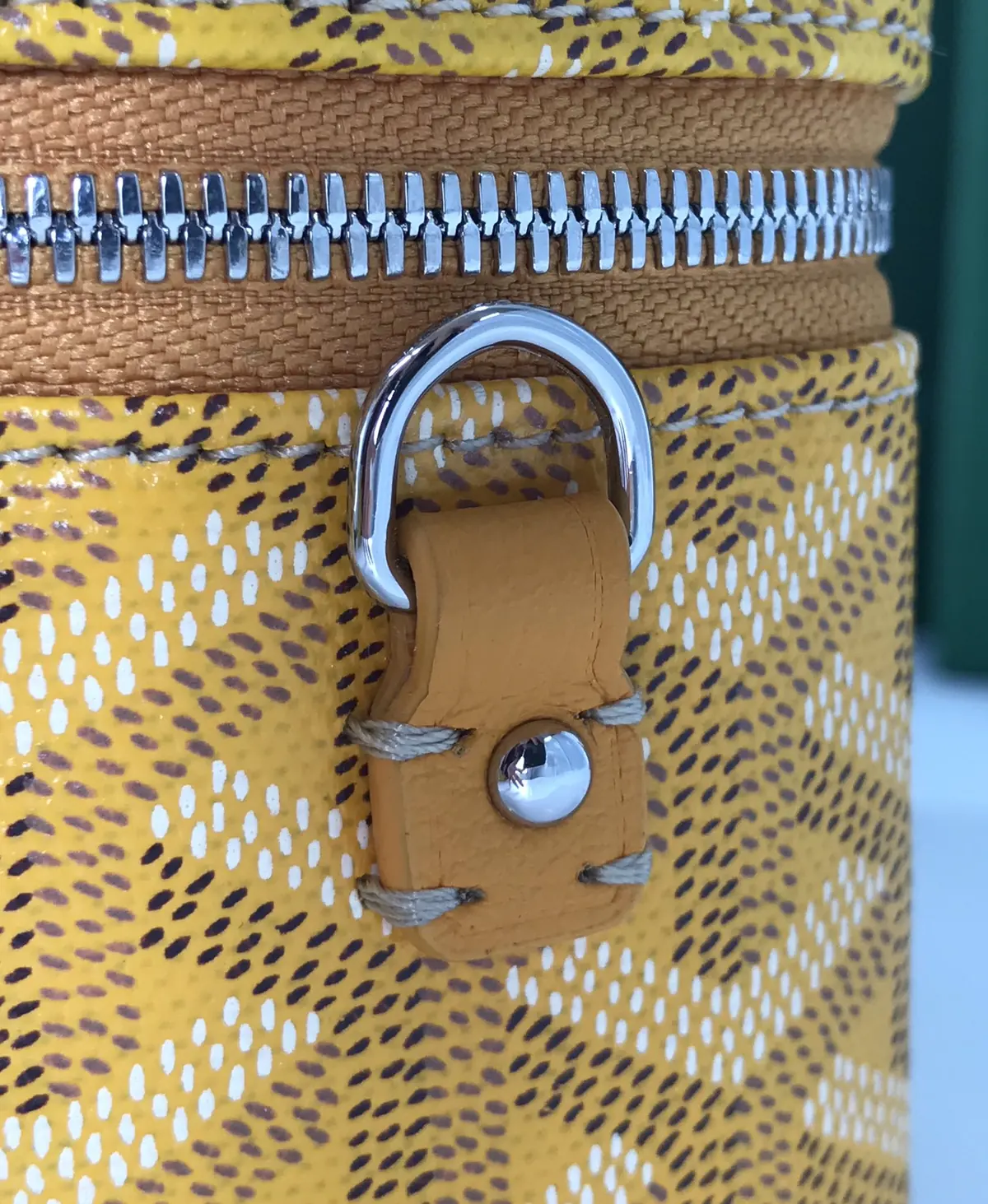 Goyard Style Leather Crossbody Bag Lookbook Reference image 6