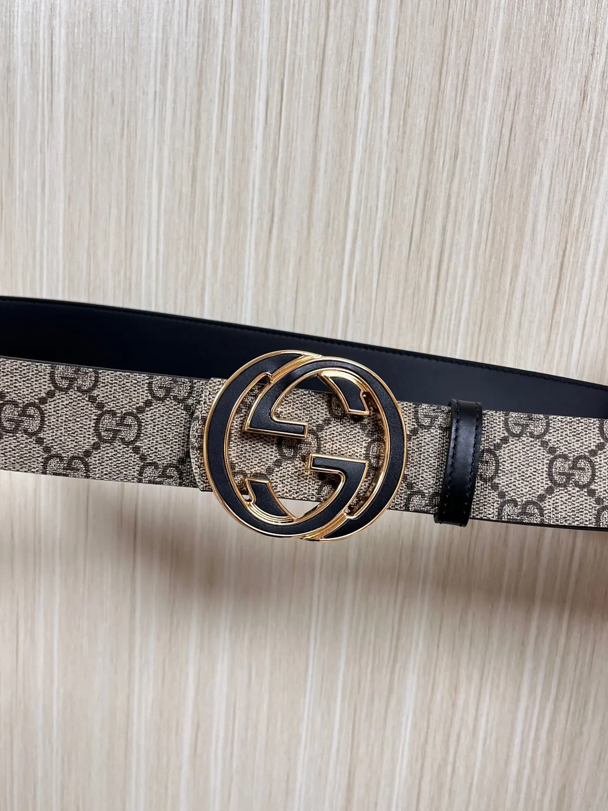 Gucci Style Beige Leather Men's Belts Lookbook Reference image 4
