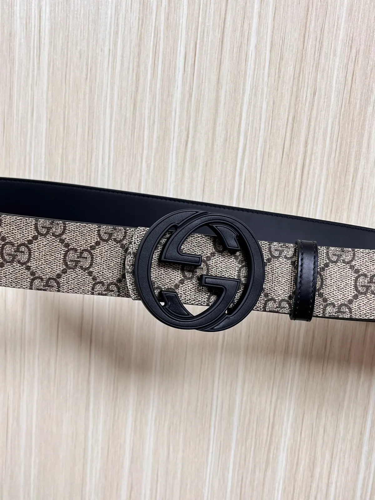Gucci Style Beige Leather Men's Belts Lookbook Reference image 4