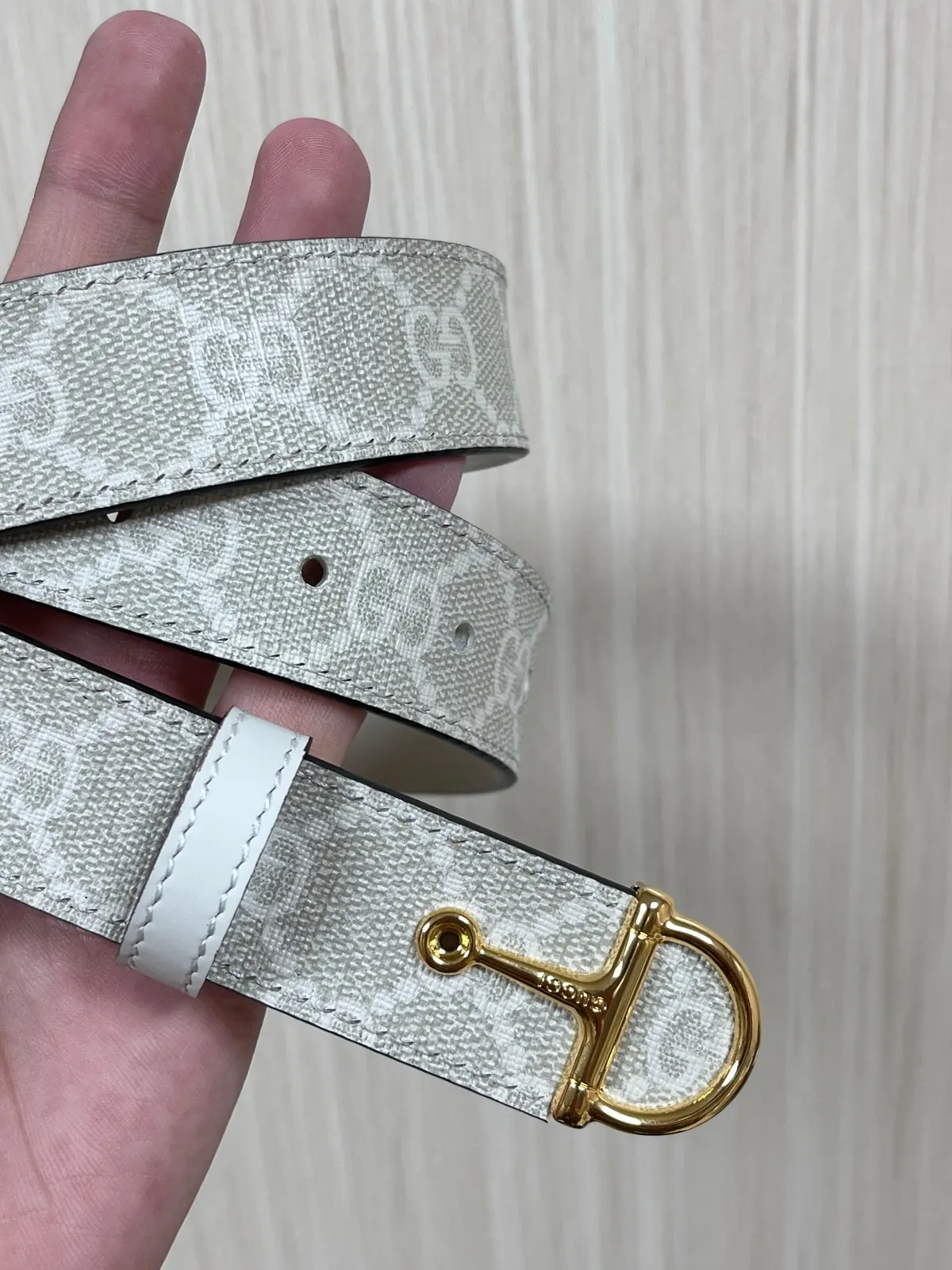 Gucci Style Beige Leather Women's Belts Lookbook Reference image 2