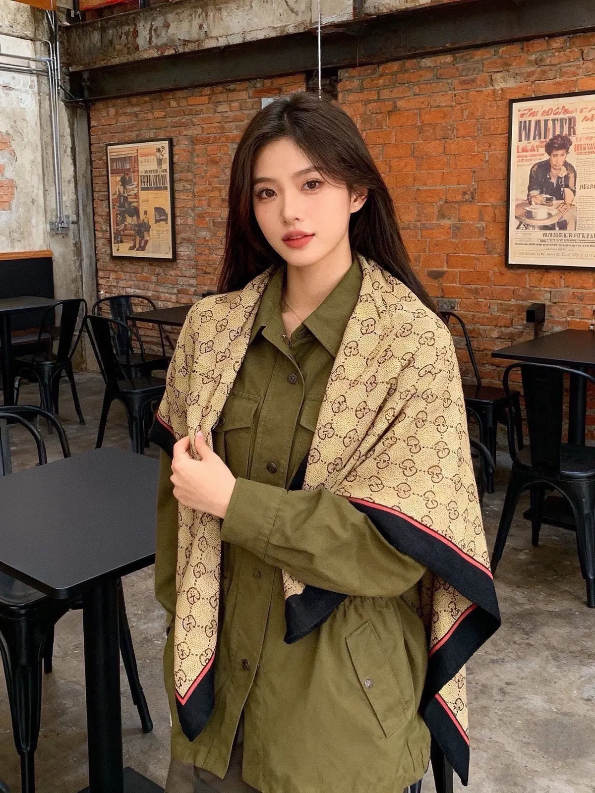 Gucci Style Beige Shoulder Bag Lookbook Reference image 1