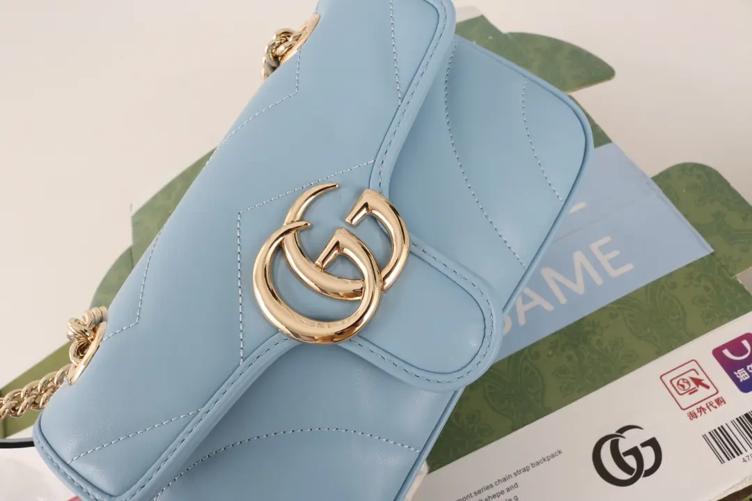 Gucci Style Blue Bag Lookbook Reference image 5