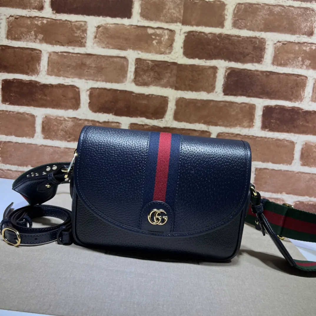 Gucci Style Blue Leather Bags Lookbook Reference image 1