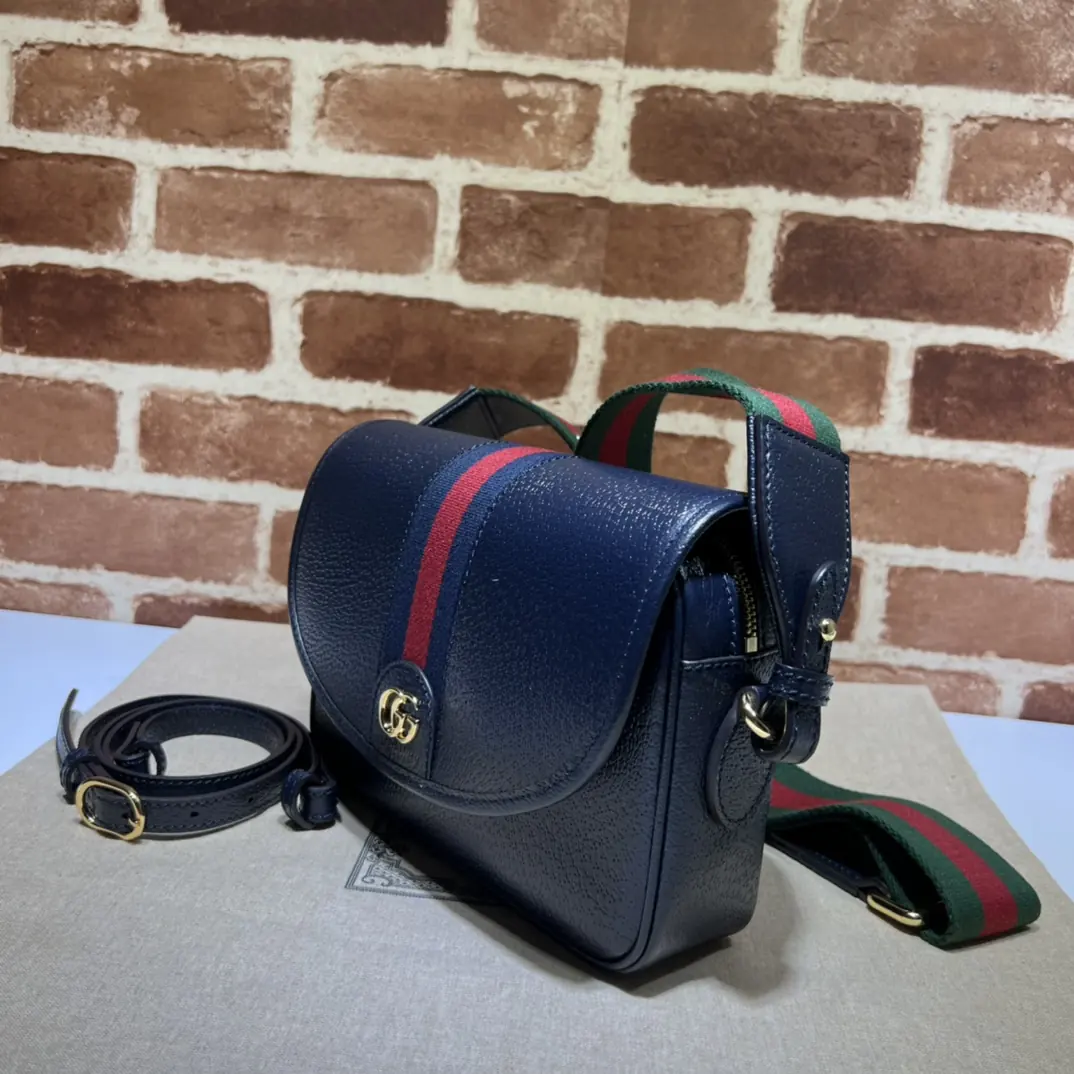 Gucci Style Blue Leather Bags Lookbook Reference image 2