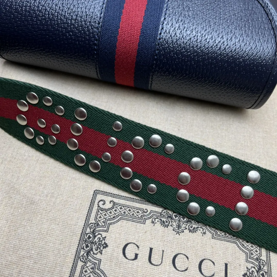 Gucci Style Blue Leather Bags Lookbook Reference image 6