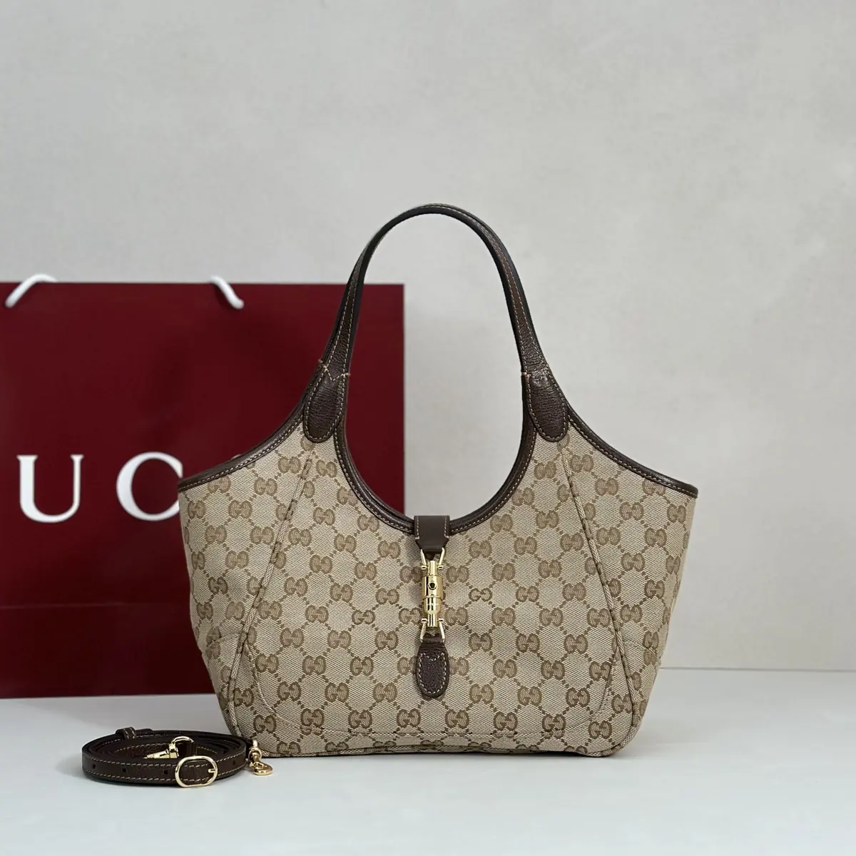Gucci Style Brown Leather Bag Lookbook Reference image 1