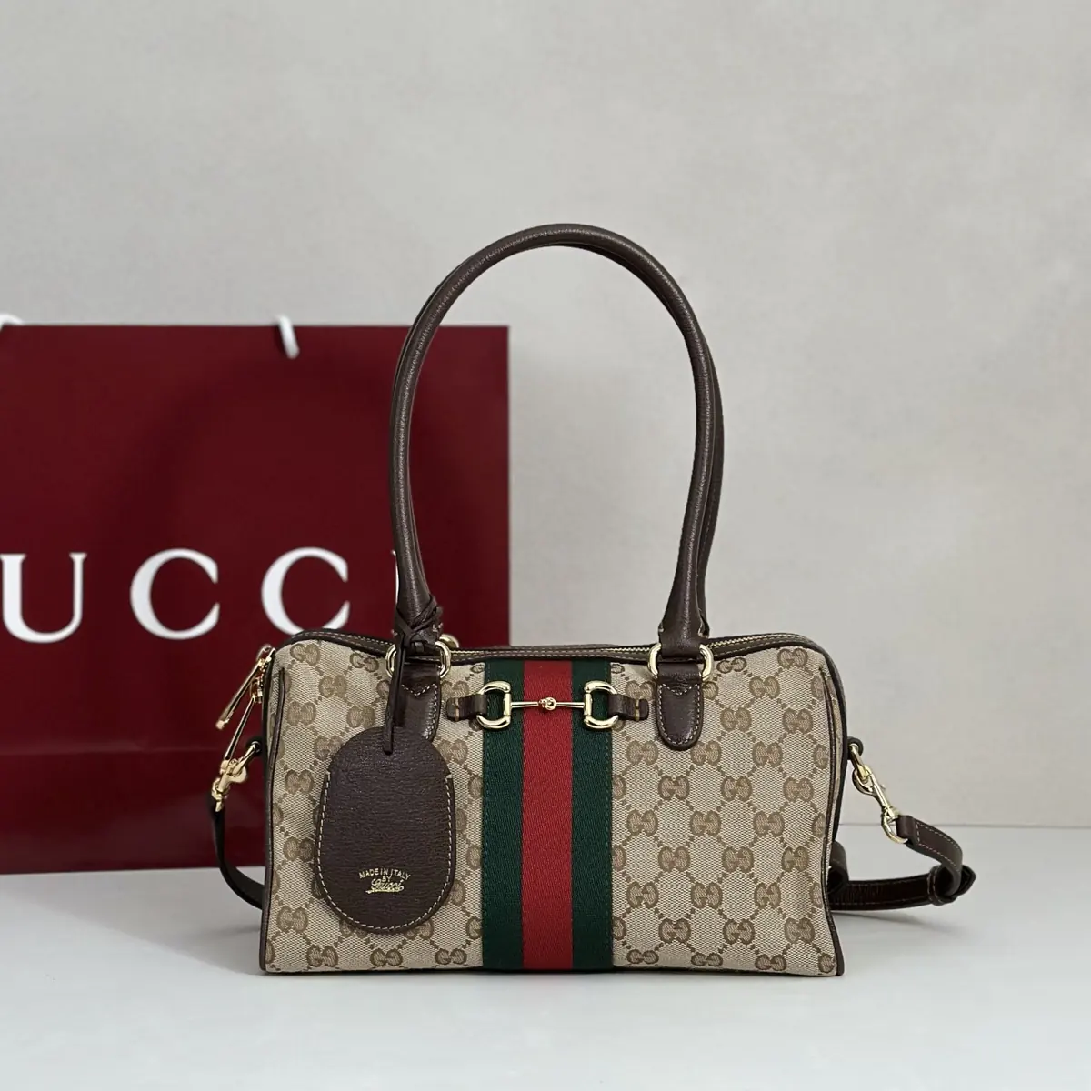 Gucci Style Brown Leather Bag Lookbook Reference image 1