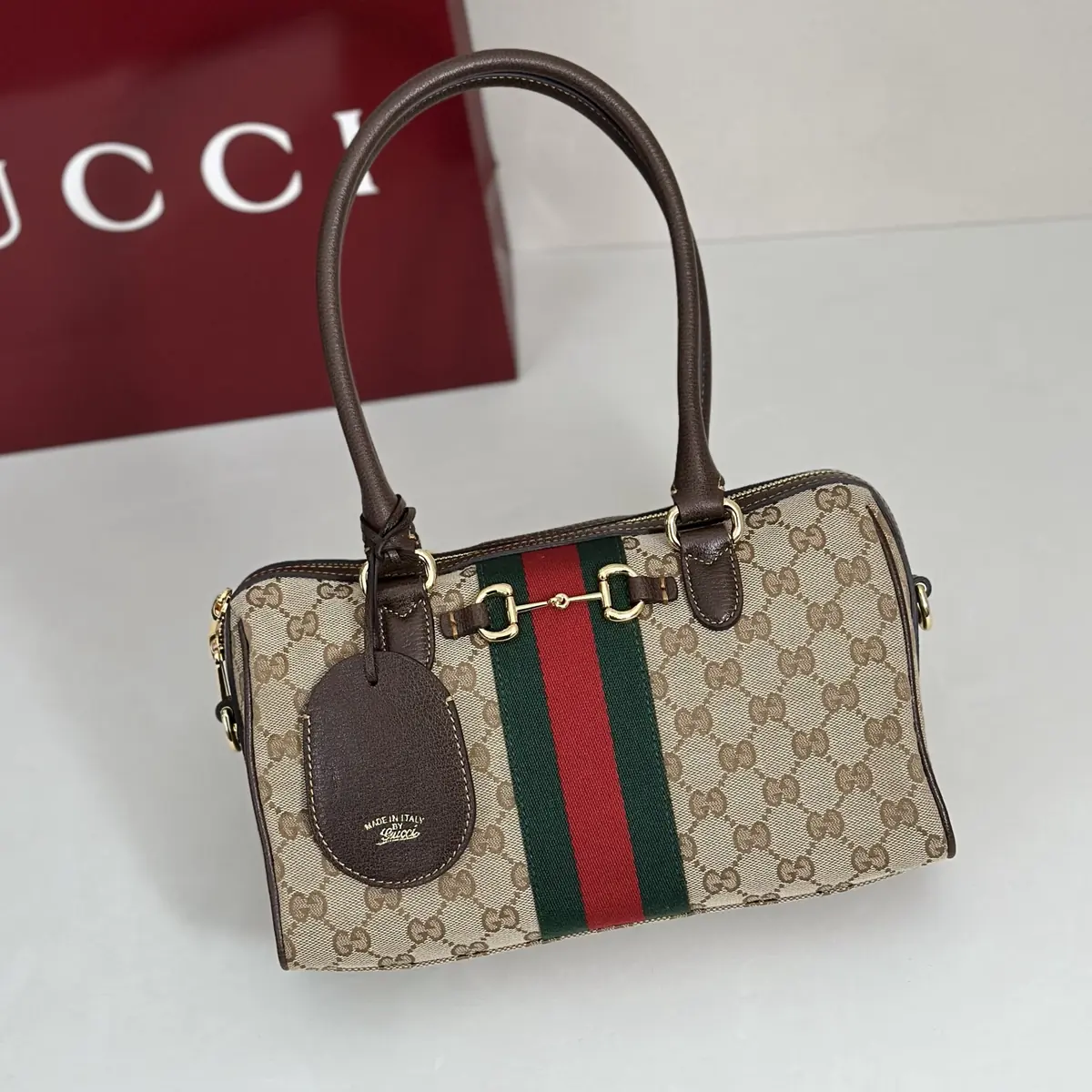Gucci Style Brown Leather Bag Lookbook Reference image 5