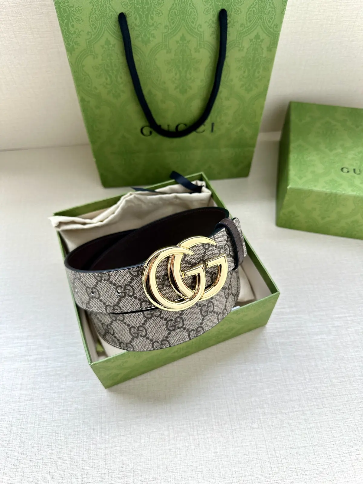 Gucci Style Canvas Men's Belts Lookbook Reference image 4