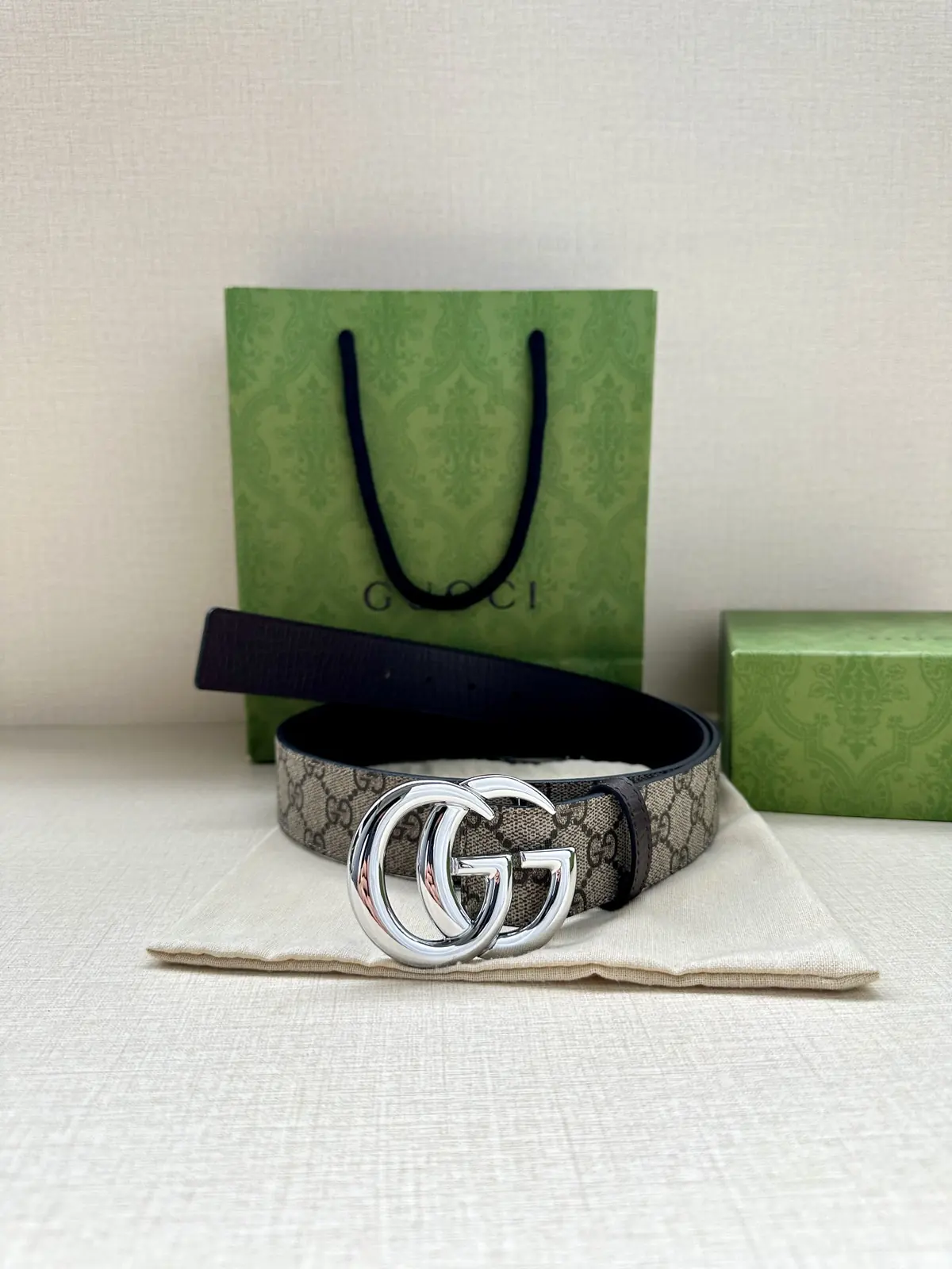 Gucci Style Canvas Men's Belts Lookbook Reference image 5