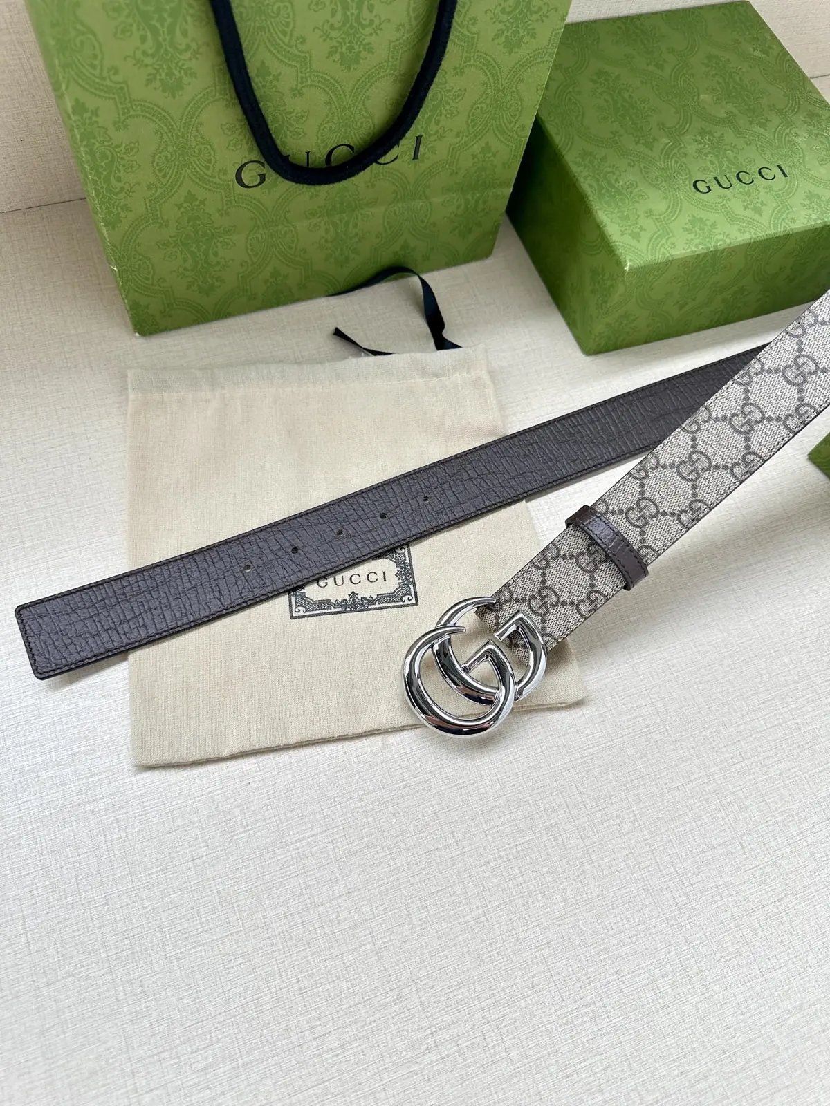 Gucci Style Canvas Men's Belts Lookbook Reference image 6