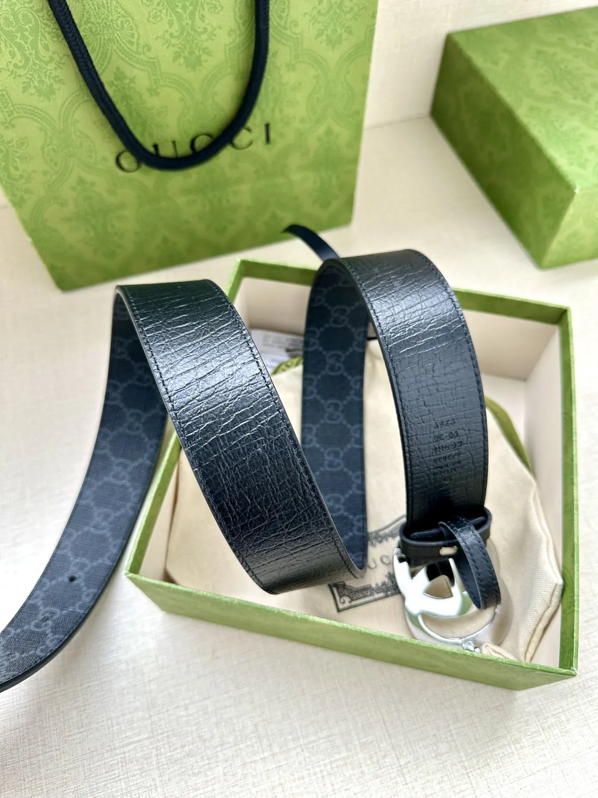 Gucci Style Canvas Men's Belts Lookbook Reference image 4