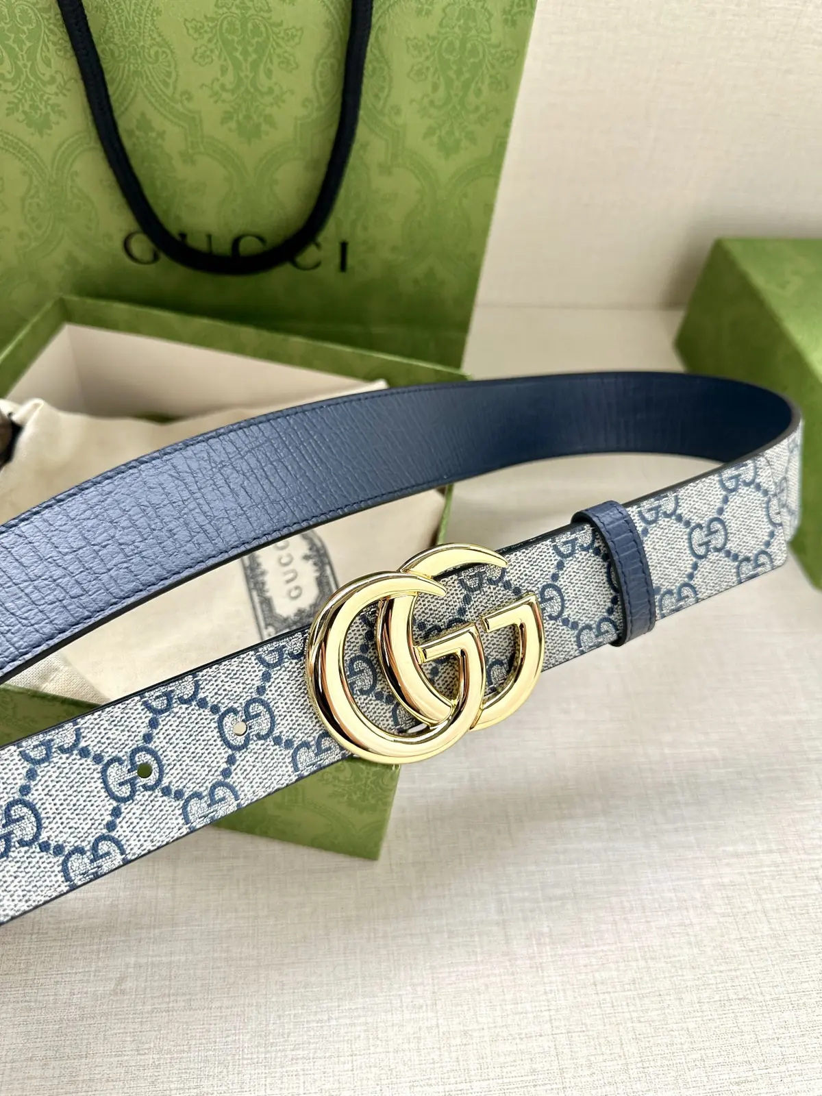 Gucci Style Canvas Men's Belts Lookbook Reference image 3