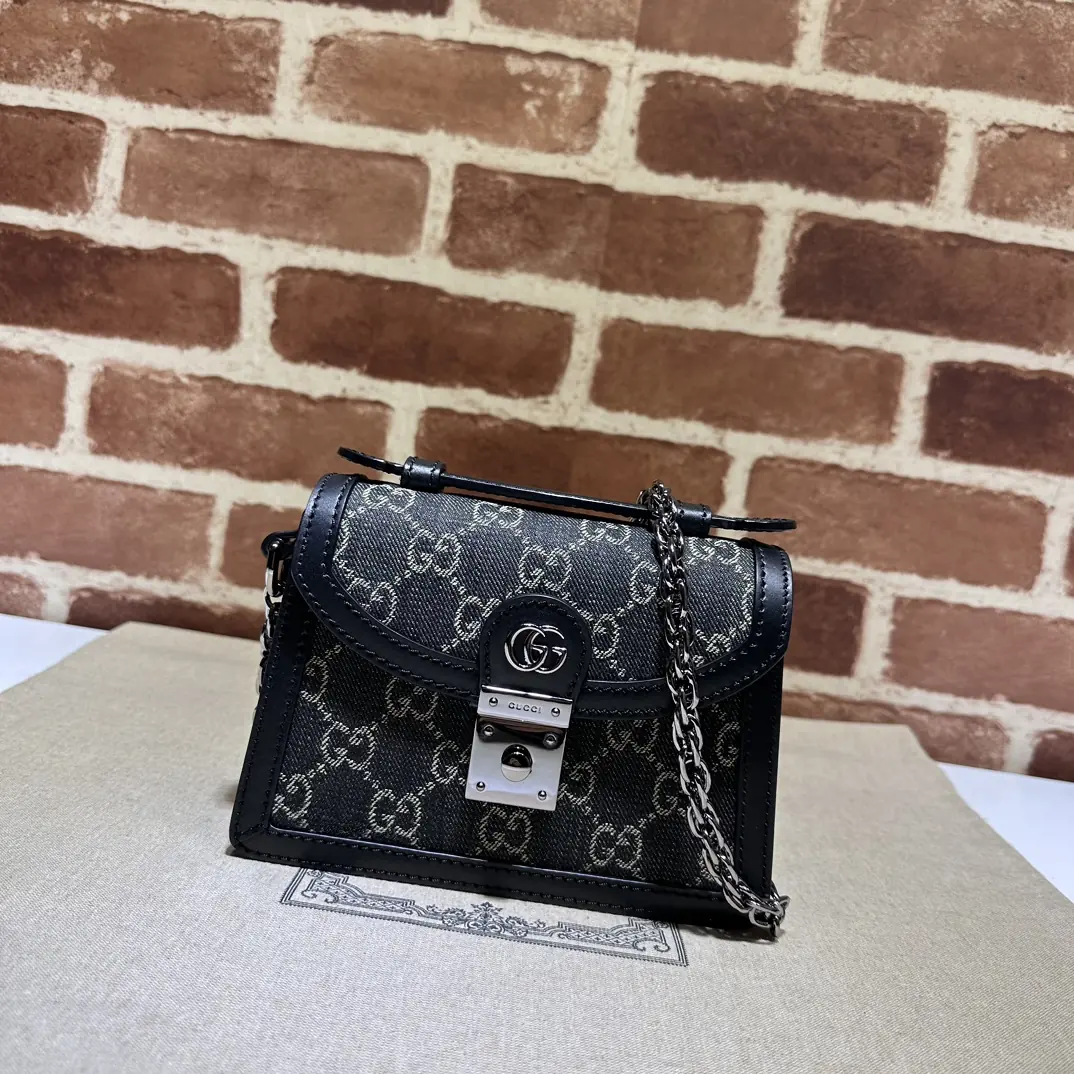 Gucci Style Denim Bag Lookbook Reference image 1