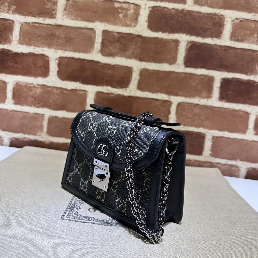 Gucci Style Denim Bag Lookbook Reference image 2
