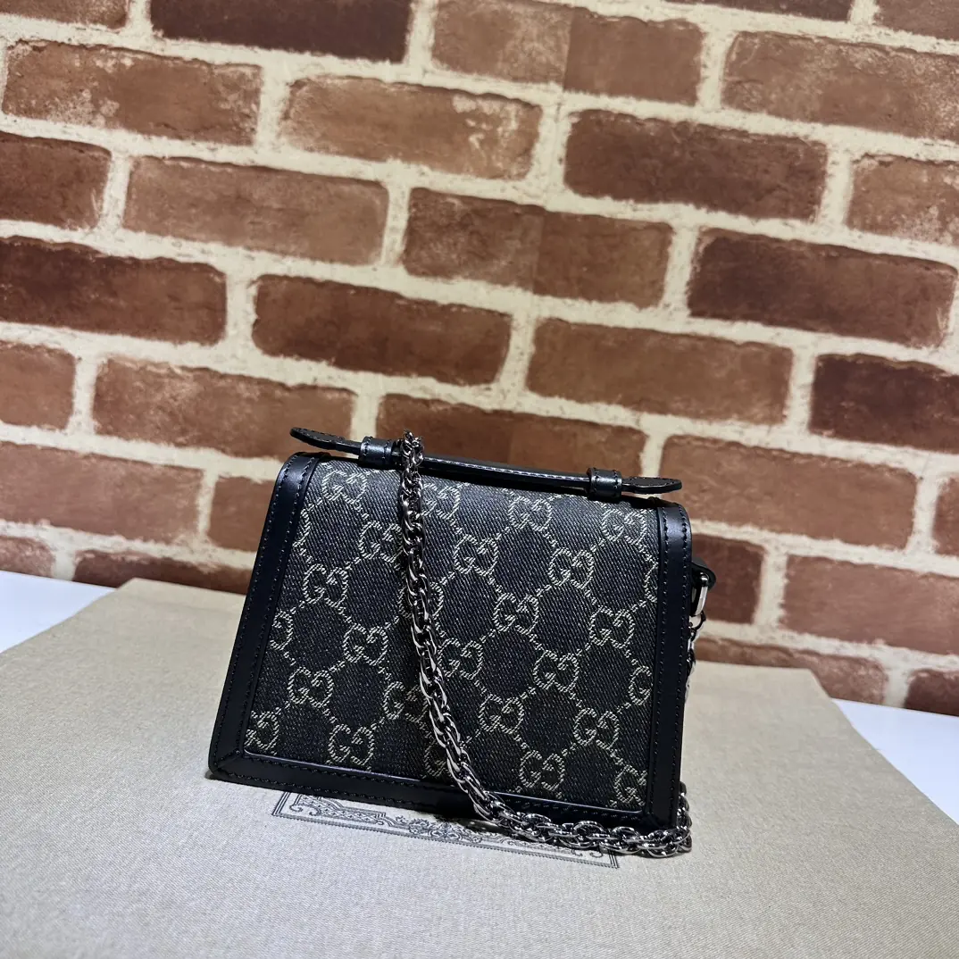 Gucci Style Denim Bag Lookbook Reference image 3