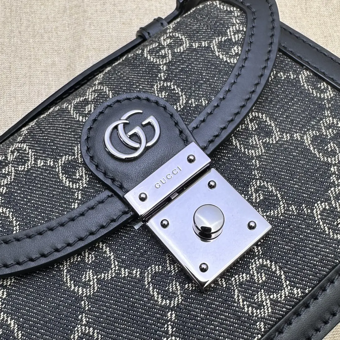 Gucci Style Denim Bag Lookbook Reference image 5