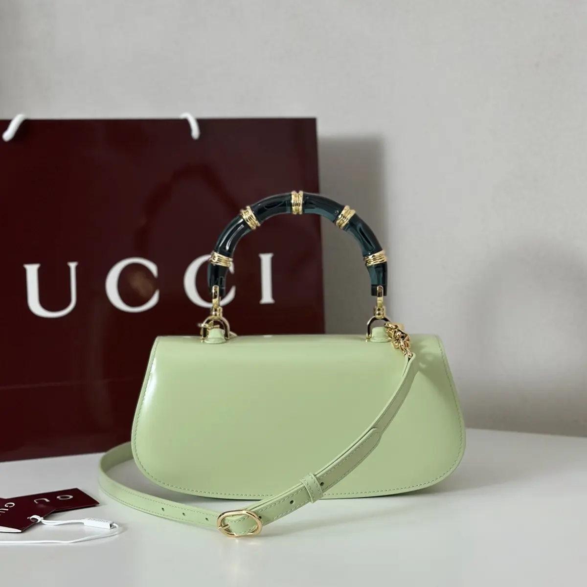 Gucci Style Green Bag Bags Bag detail image 3 from source 742323