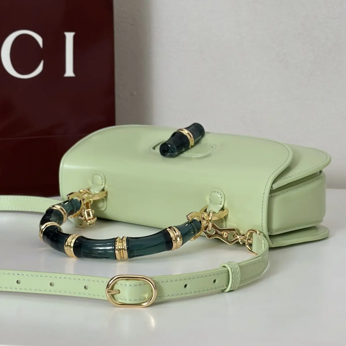 Gucci Style Green Bag Bags Bag detail image 7 from source 742323