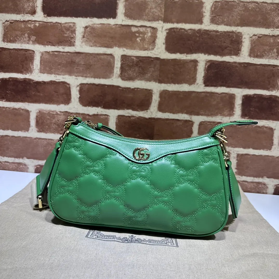 Gucci Style Green Leather Bags Lookbook Reference image 1
