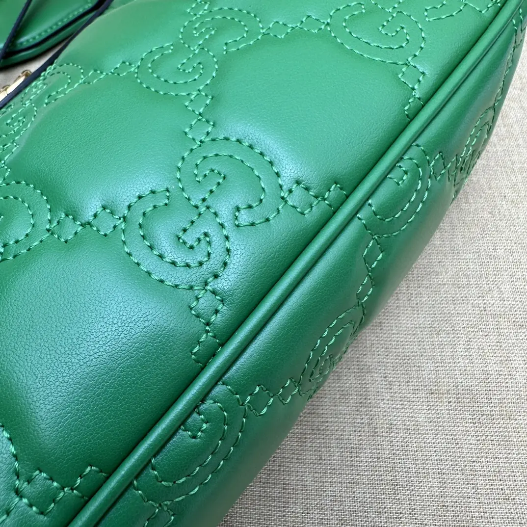 Gucci Style Green Leather Bags Lookbook Reference image 6