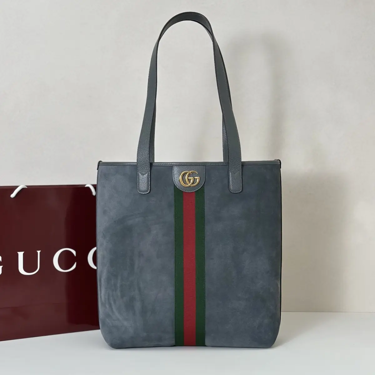 Gucci Style Grey Leather Bag Bags Bag detail image 1 from source 742352