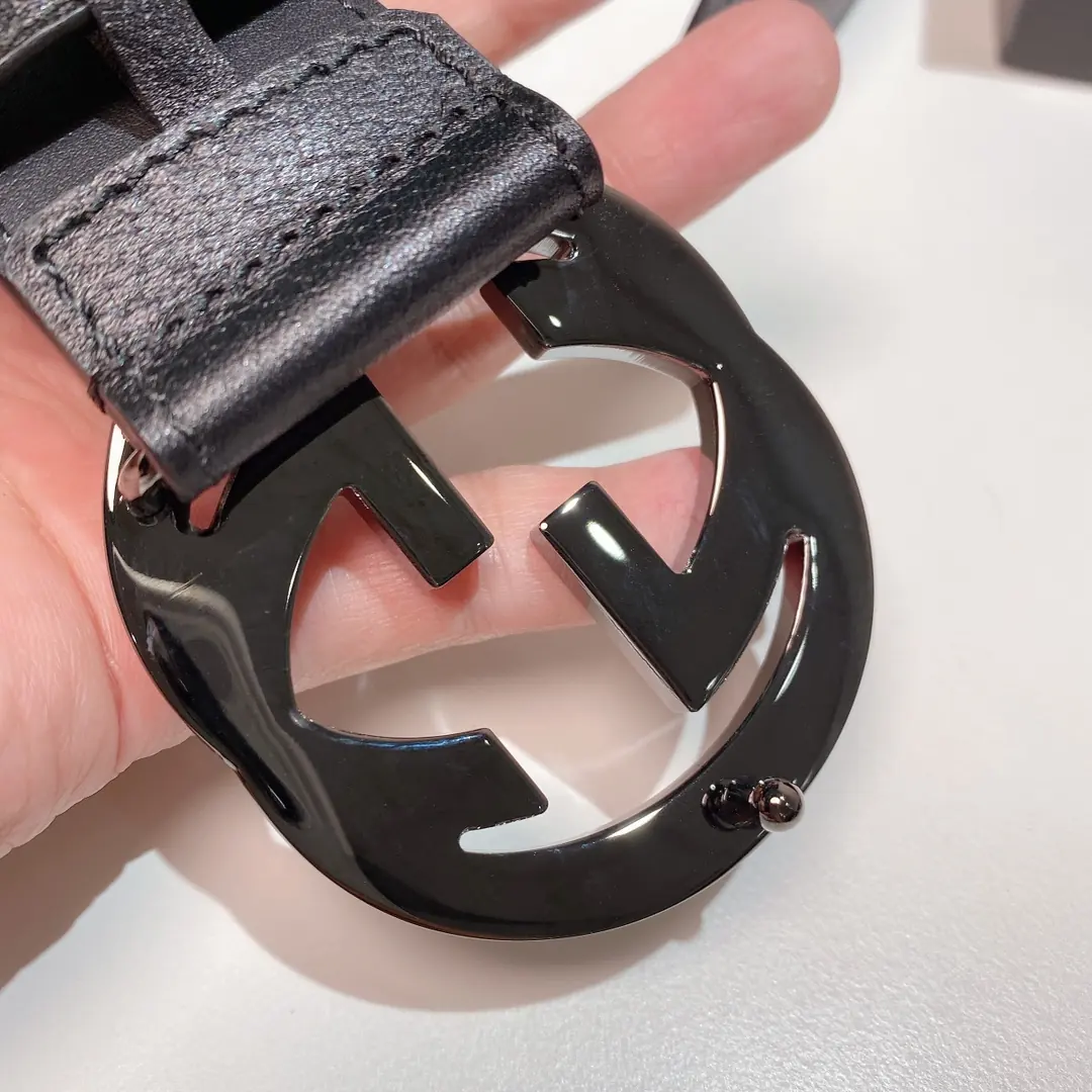 Gucci Style Leather Men's Belts Lookbook Reference image 6