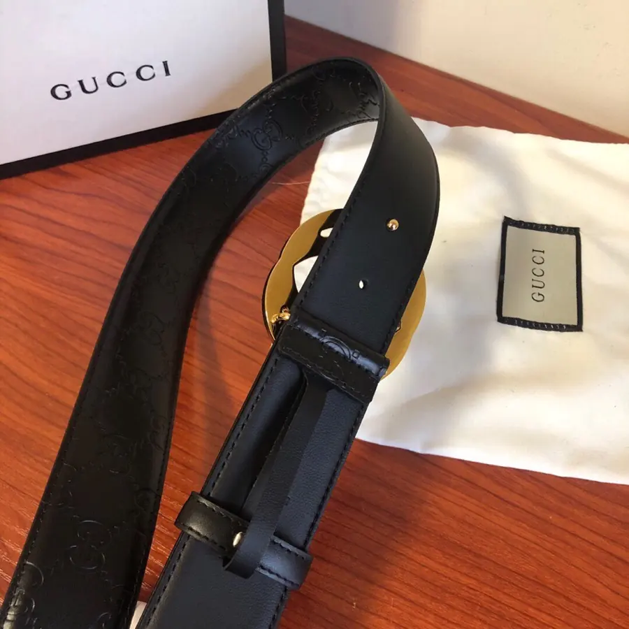 Gucci Style Leather Men's Belts Lookbook Reference image 4