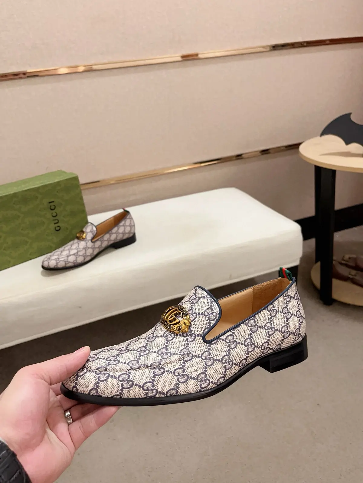 Gucci Style Leather Men's Shoes Lookbook Reference image 3