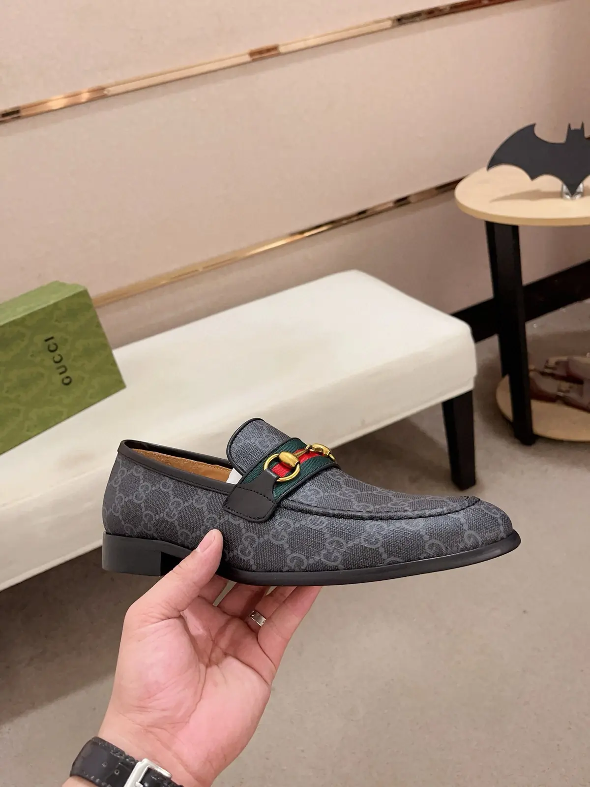 Gucci Style Leather Men's Shoes Lookbook Reference image 4