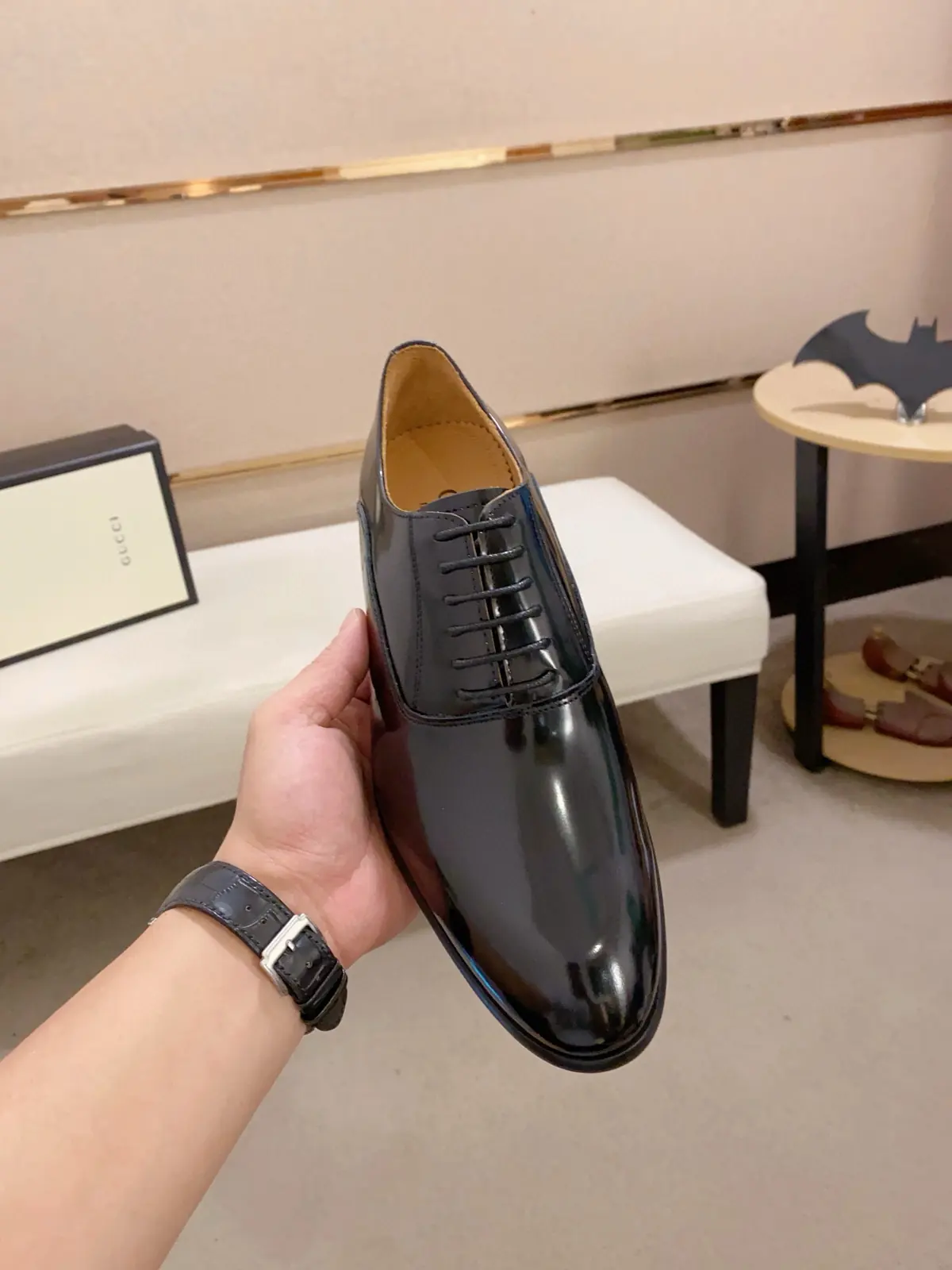 Gucci Style Leather Men's Shoes Lookbook Reference image 2