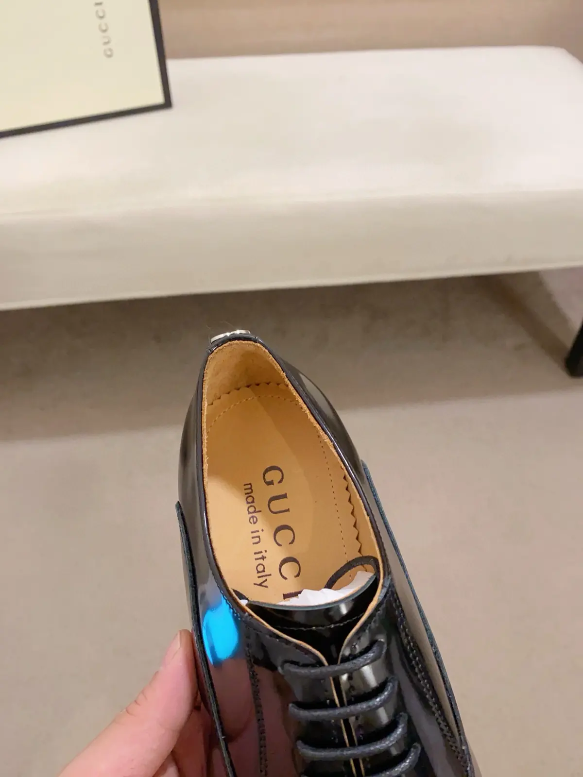 Gucci Style Leather Men's Shoes Lookbook Reference image 6