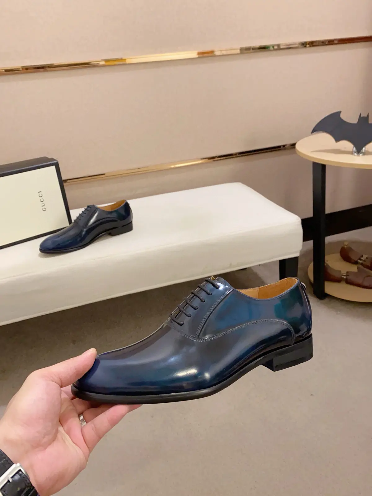 Gucci Style Leather Men's Shoes Lookbook Reference image 3