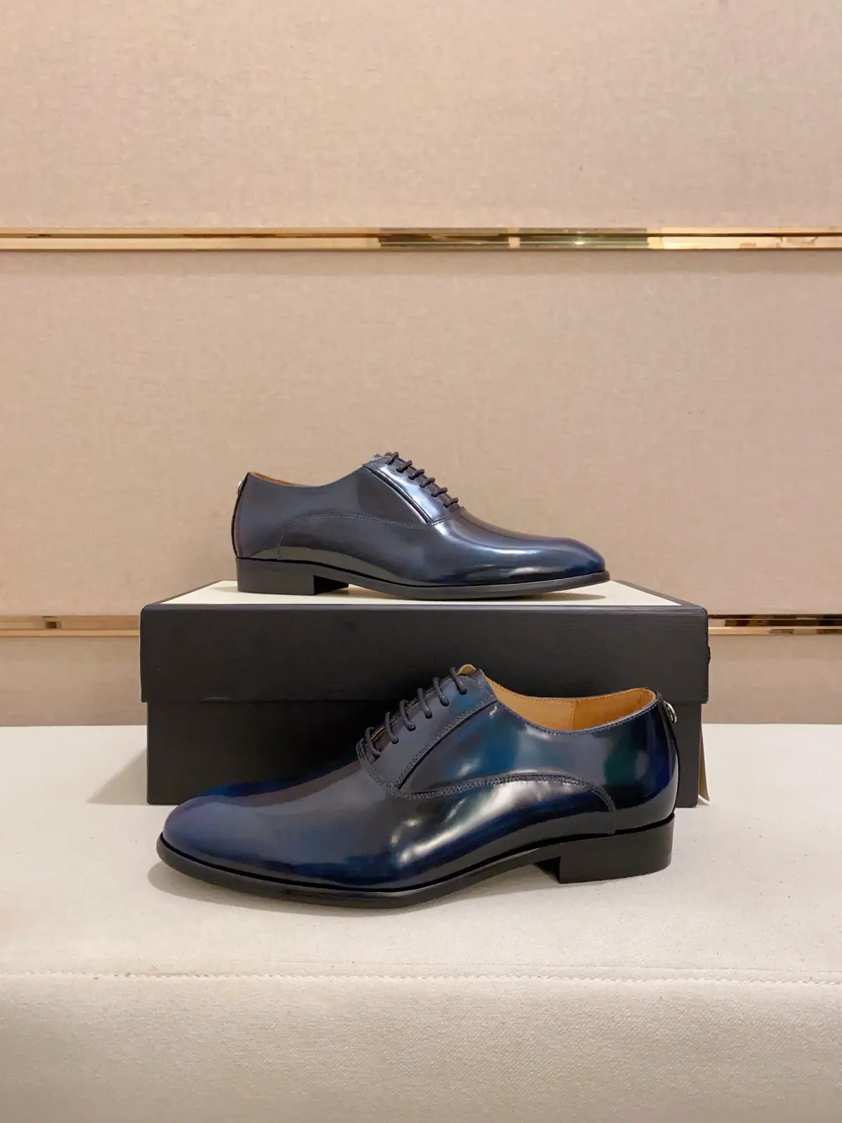 Gucci Style Leather Men's Shoes Lookbook Reference image 6